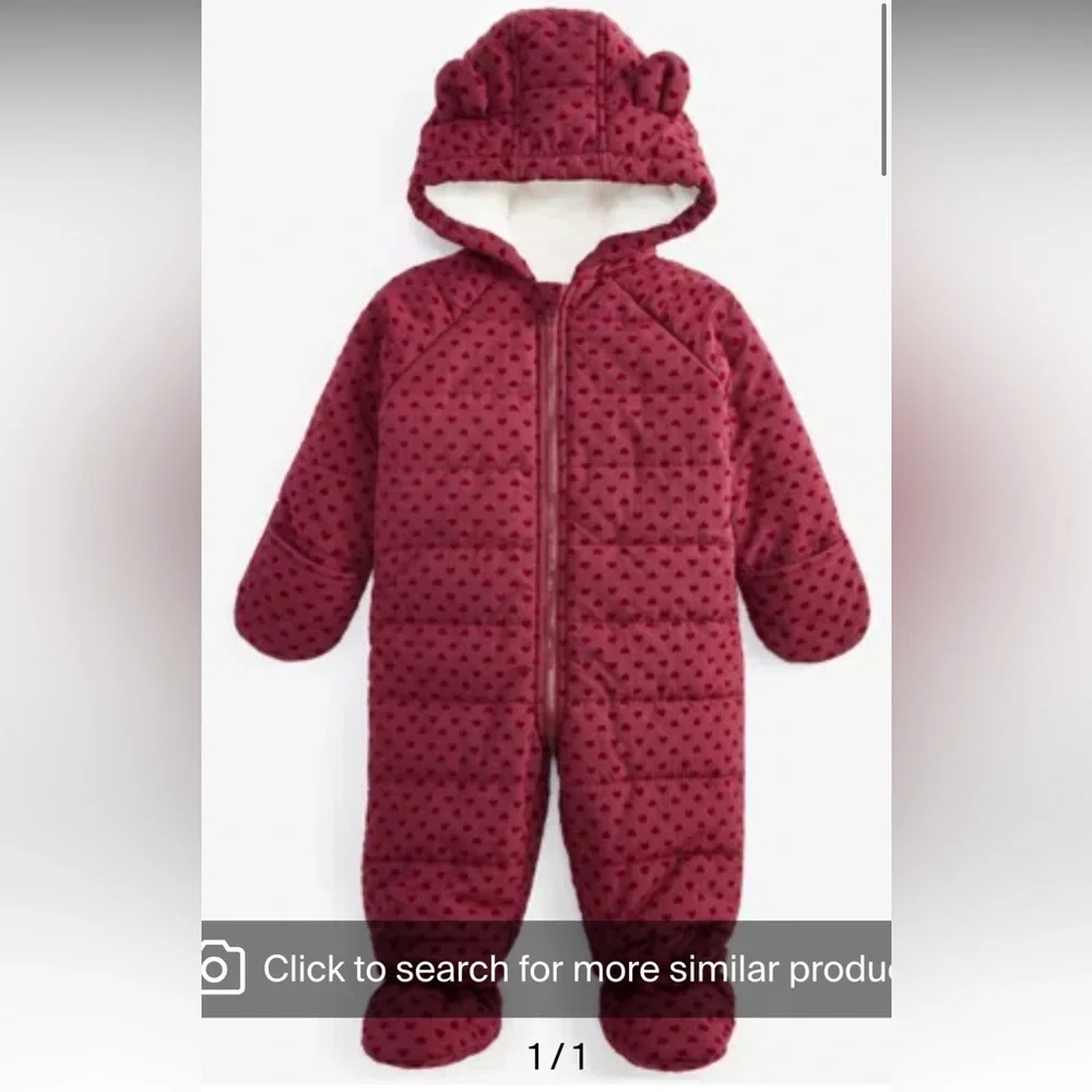 NWT First Impressions Baby girl / boy snowsuit